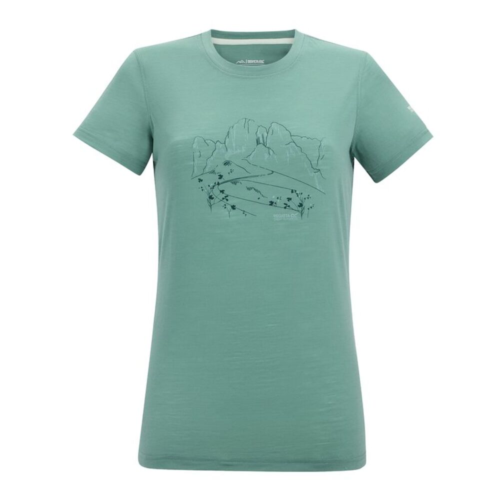 Regatta Womens/Ladies Escade Protea T-Shirt / Ivy Moss